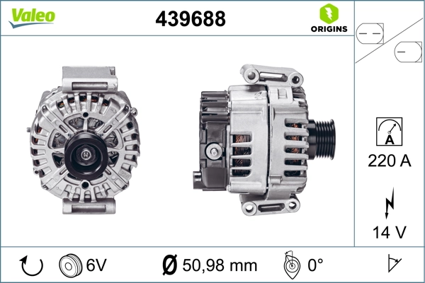 Купити A014154340280 Mercedes Генератор