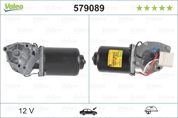 Мотор двірника VALEO 579089 ціна, від 22.22 USD