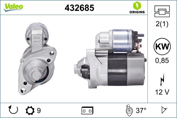 Купити 432685 VALEO Стартер