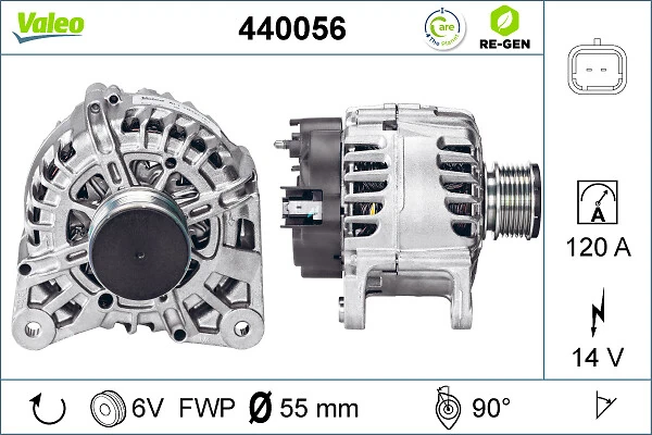 Купити 440056 VALEO Генератор
