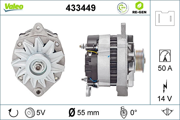 Купити 433449 VALEO Генератор