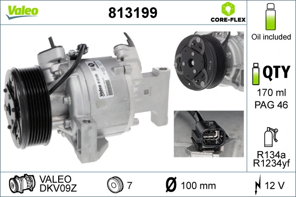 Насос кондиціонера Renault (RVI) 926003431R