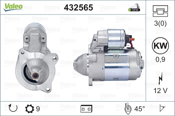 Купити 432565 VALEO Стартер