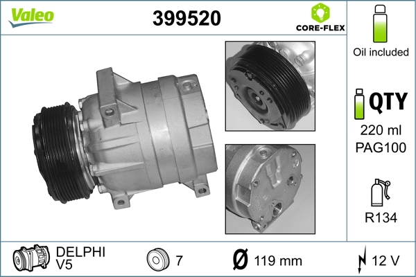 8200979500 Opel Компресор холодоагенту