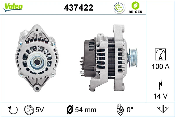 Купити 437422 VALEO Генератор