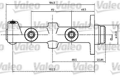Циліндр гальмівний, головний на Ford Escort IV GAF, AWF, ABFT