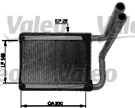Радіатор пічки (обігрівача) Chrysler 9713810 ціна, від 44.09 USD