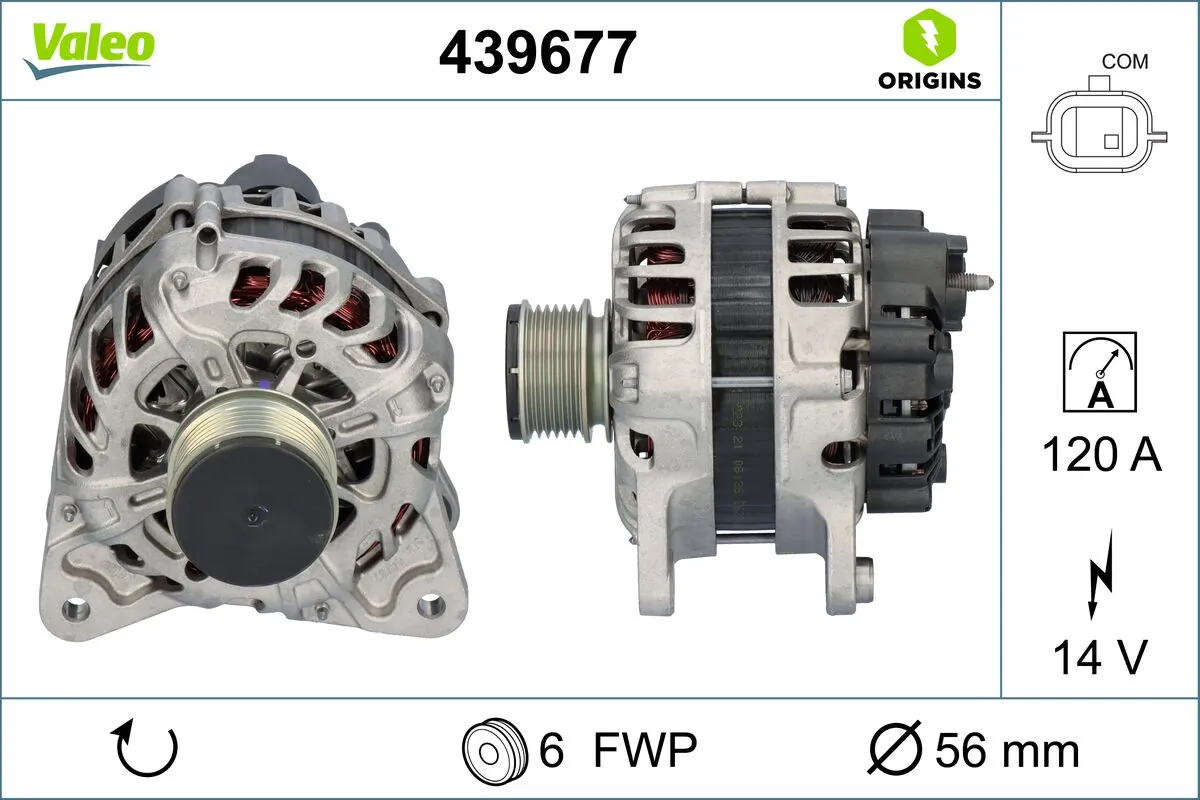 Генератор AS/Auto Storm A3665S ціна, від 133.31 USD