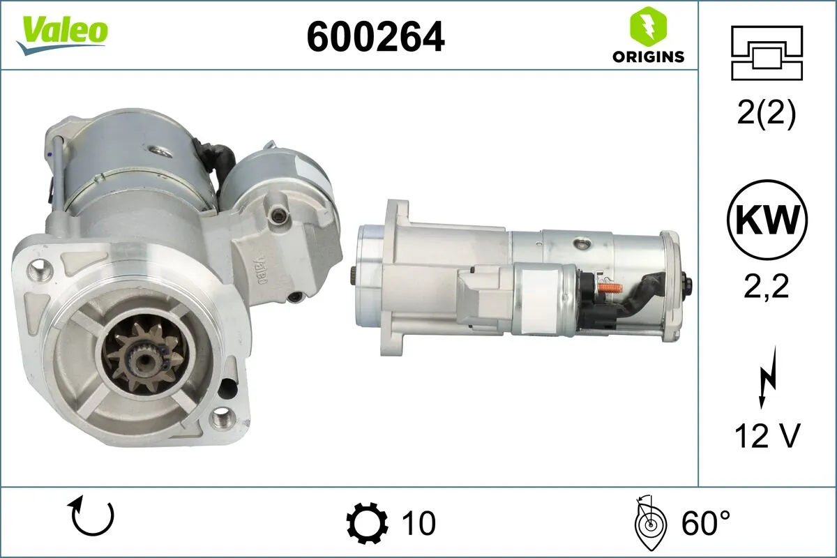 KM0900703OE KAP Стартер двигуна