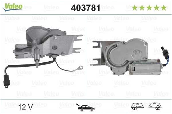 Склоочисник дверей задка VALEO 403781 ціна, від 19.73 USD