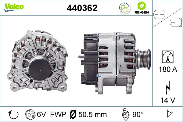 Купити 440439 VALEO Генератор