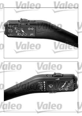 Перемикач підрульовий, правий VALEO 251669 ціна, від 66.46 USD