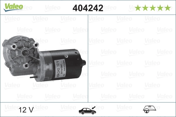 Купити 404242 VALEO Мотор двірника