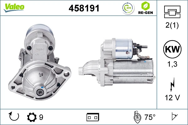 Купити 458191 VALEO Стартер