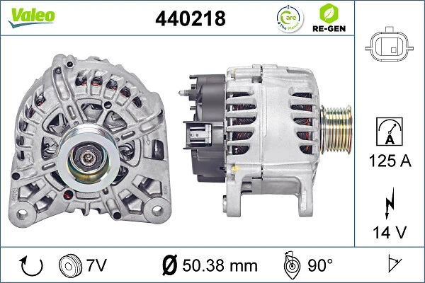 Купити 440218 VALEO Генератор
