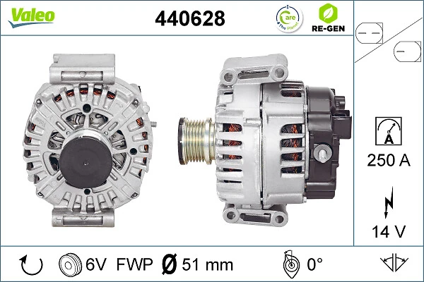 Генератор A000906322264 Mercedes