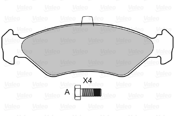 Гальмівні колодки Ford Fiesta Mk3 хетчбек (GFJ) (1989 - 1995) ціна, від 15.56 USD