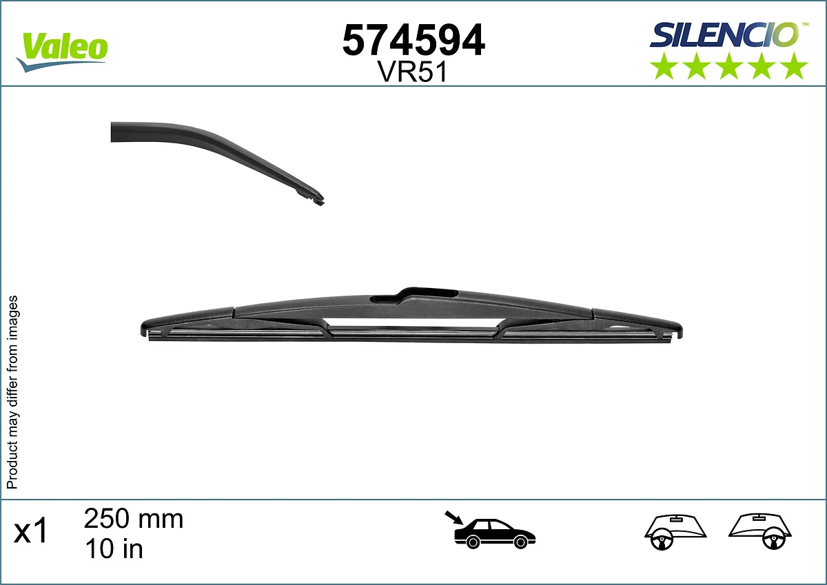 Задня щітка 574594 VALEO