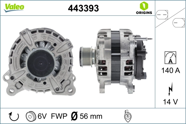 Генератор AS/Auto Storm A0631PR ціна, від 178.30 USD