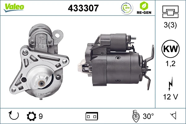 Стартер автомобільний Volvo 5002698