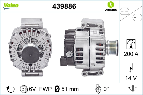 Купити A000906312280 Mercedes Генератор