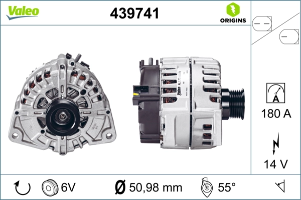 Купити 439741 VALEO Генератор