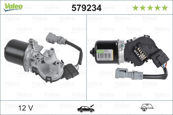 Купити 579234 VALEO Мотор трапеції склоочисника