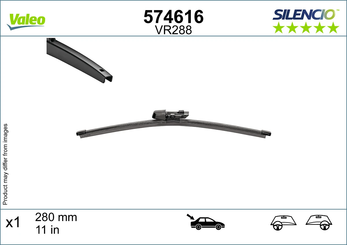 Задня щітка 574616 VALEO