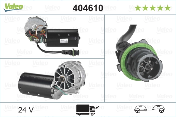 Купити 404610 VALEO Мотор трапеції склоочисника