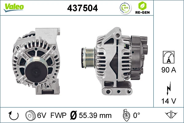 Купити 437504 VALEO Генератор