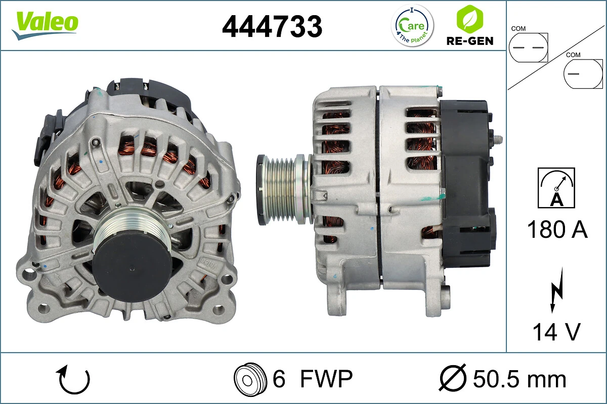 Генератор VALEO 440439 ціна, від 76.94 USD