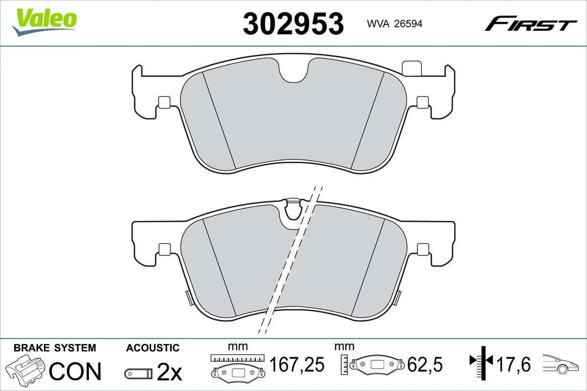 Гальмівні колодки Mercedes A4204212200 ціна, від 59.27 USD