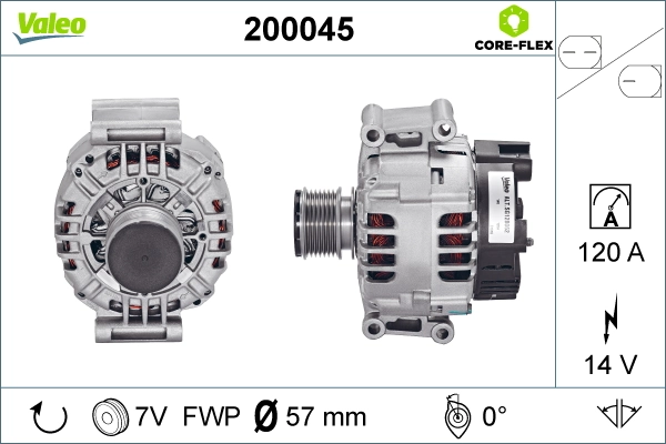Генератор ADE RTG12C026 ціна, від 185.54 USD