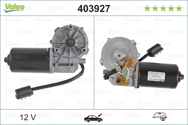 Мотор стеклоочищувача VALEO 403927 ціна, від 63.78 USD
