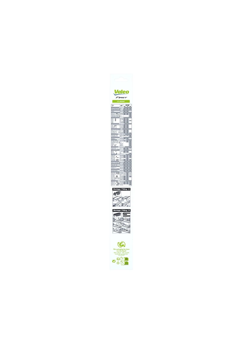 Щітка склоочисника заднього скла VALEO 575535 ціна, від 3.56 USD