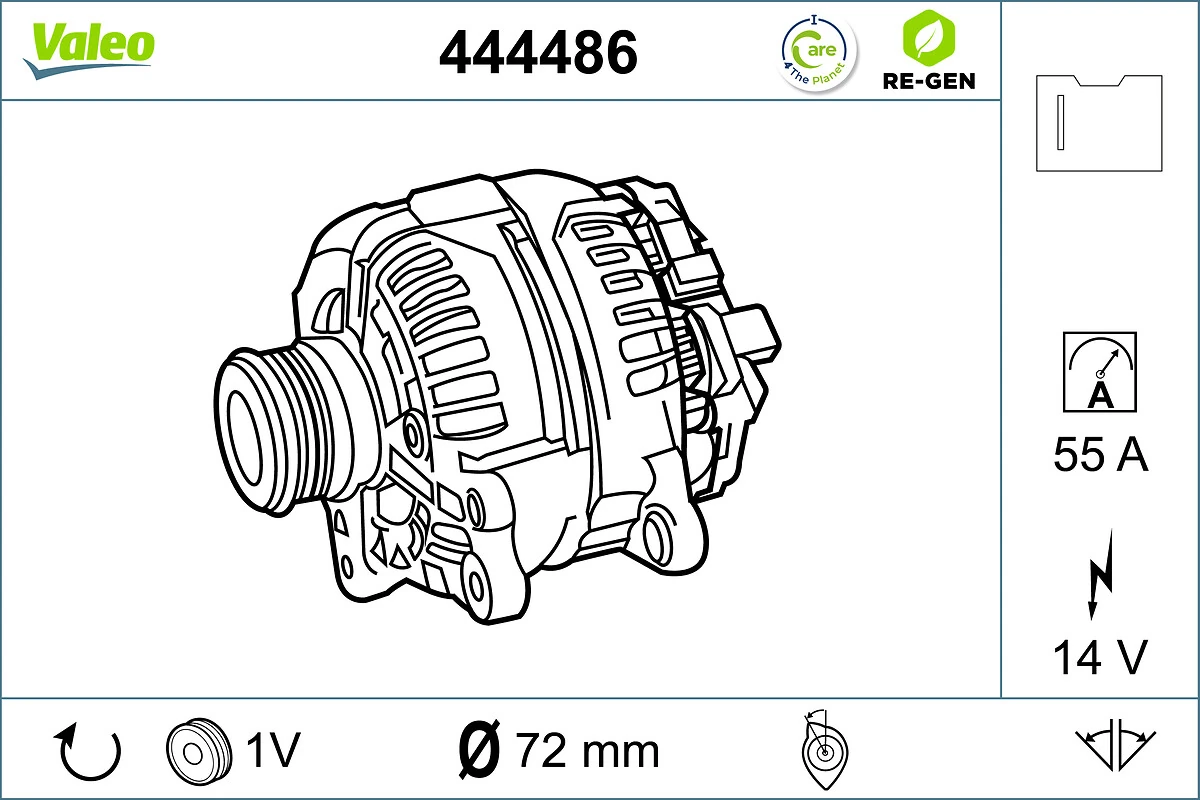 Генератор Eldix ELDA210860A ціна, від 89.93 USD
