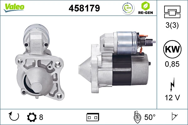 Купити 458179 VALEO Стартер
