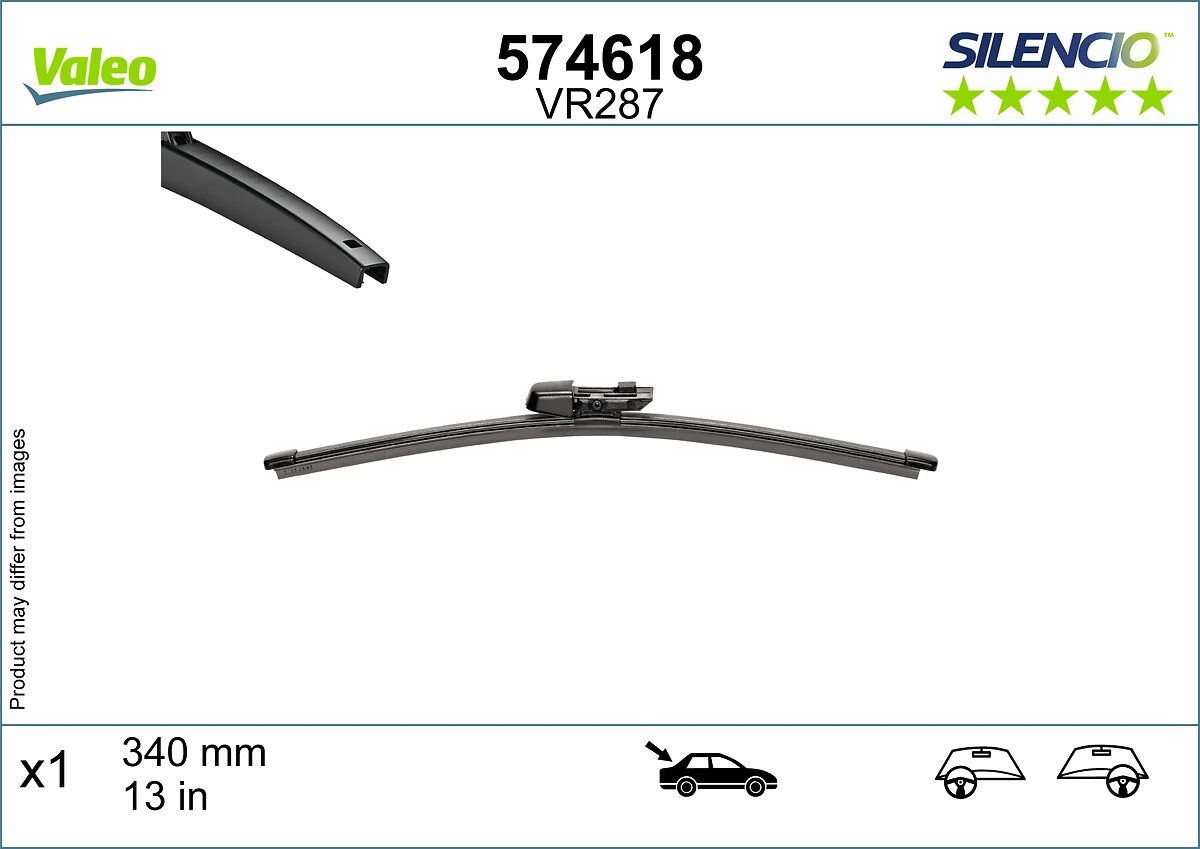 Задня щітка 574618 VALEO