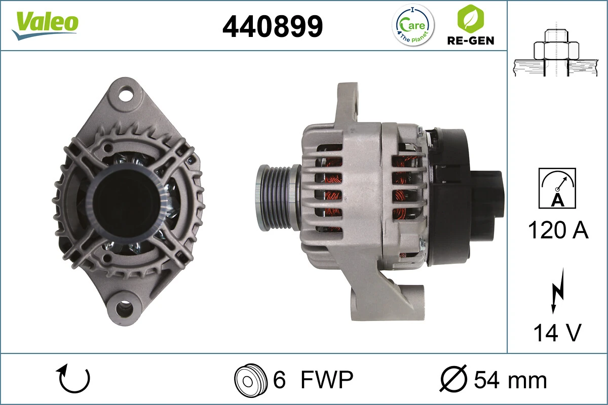 95520024 Opel Авто генератор