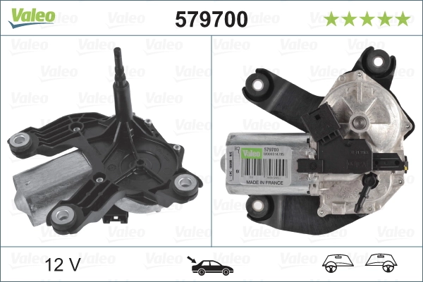 Склоочисник дверей задка VALEO 579700 ціна, від 62.35 USD