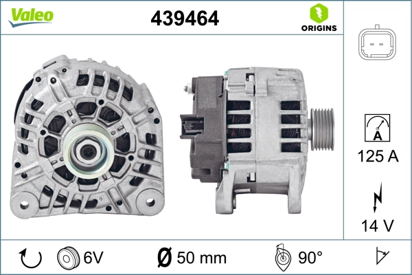Купити 439464 VALEO Генератор