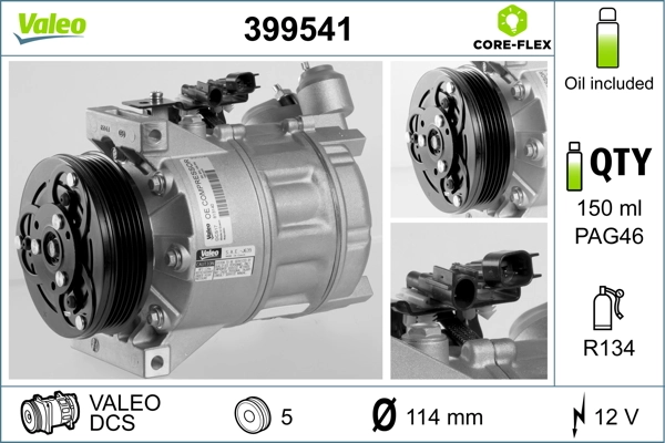 Купити Компресор кондиціонера Volvo XC70 II BZ