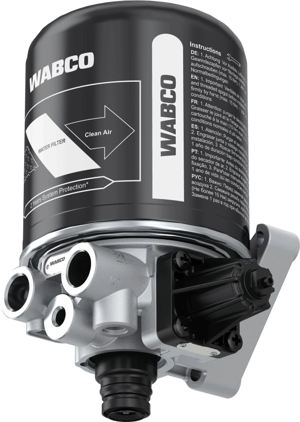 Осушувач повітря пневматичної системи Wabco 4324101117 ціна, від 104.66 USD