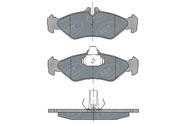 Задні гальмівні колодки FTE FT133717 ціна, від 14.06 USD