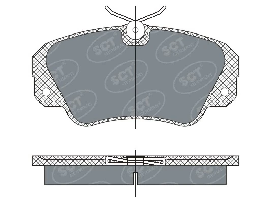Купити Передні тормозні колодки Opel Omega B 25, 26, 27