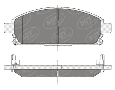 Купити 06450SJK010 Honda Колодки гальмівні передні, дискові
