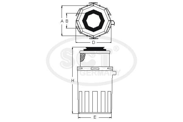 Елемент повітряного фільтра Maxgear AF7074 ціна, від 16.98 USD