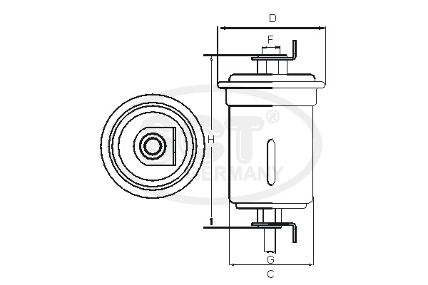 Фільтр тонкого очищення палива Renault (RVI) 8701760000 ціна, від 3.56 USD