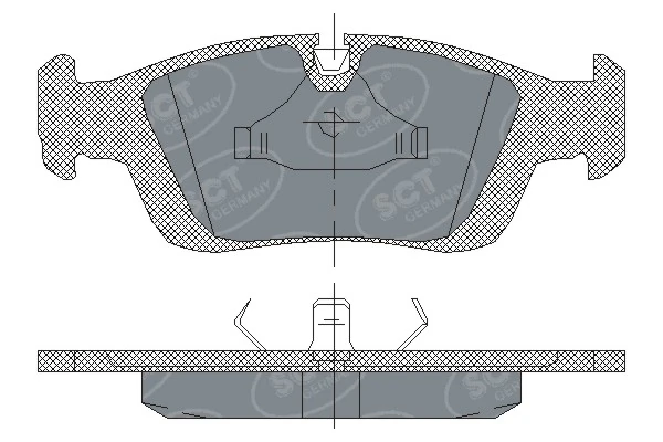 Тормозні колодки Protechnic PRP0816