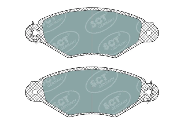 6516 Maxgear Передні гальмівні колодки